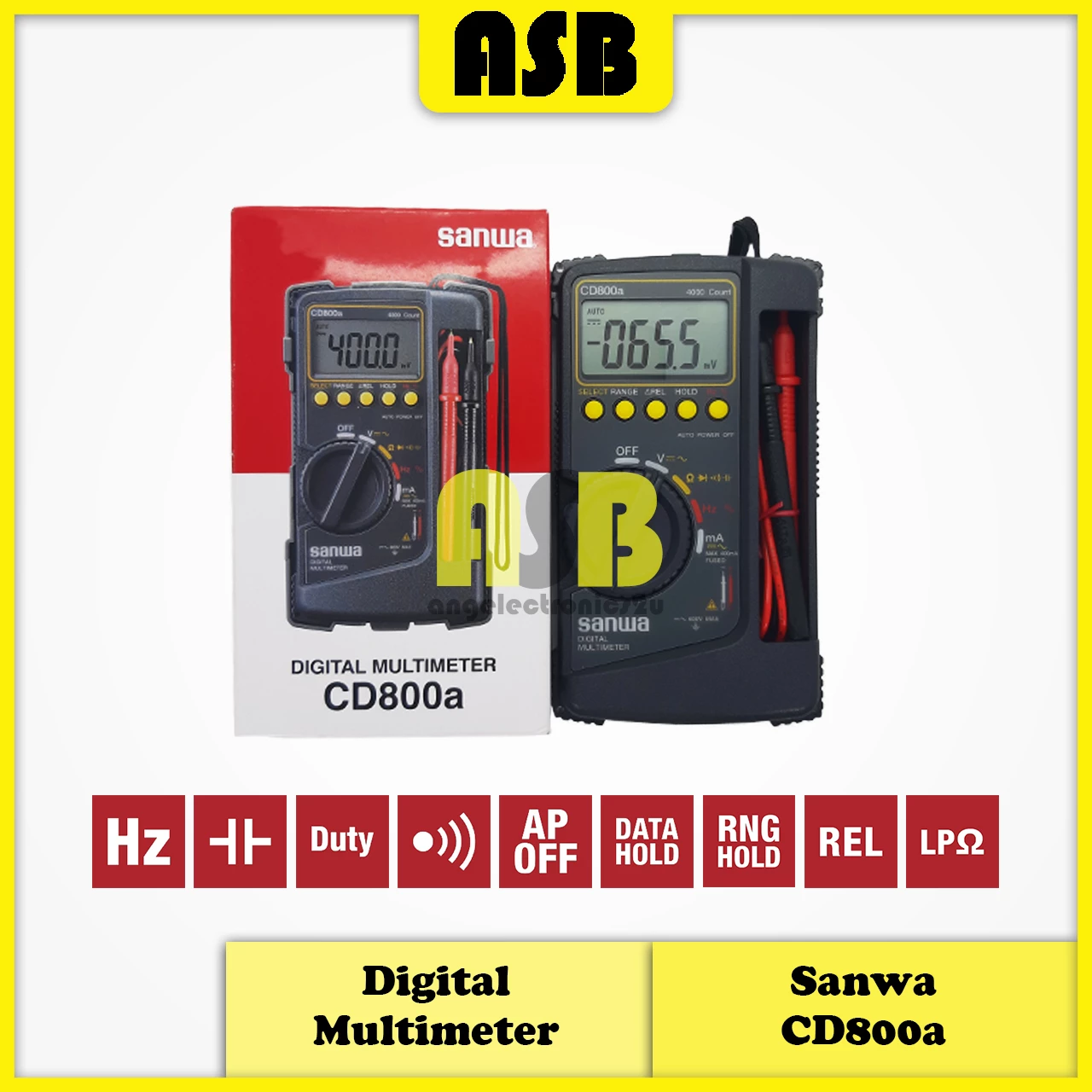 (1pc) Sanwa CD 800a Digital Multimeter (362002023)