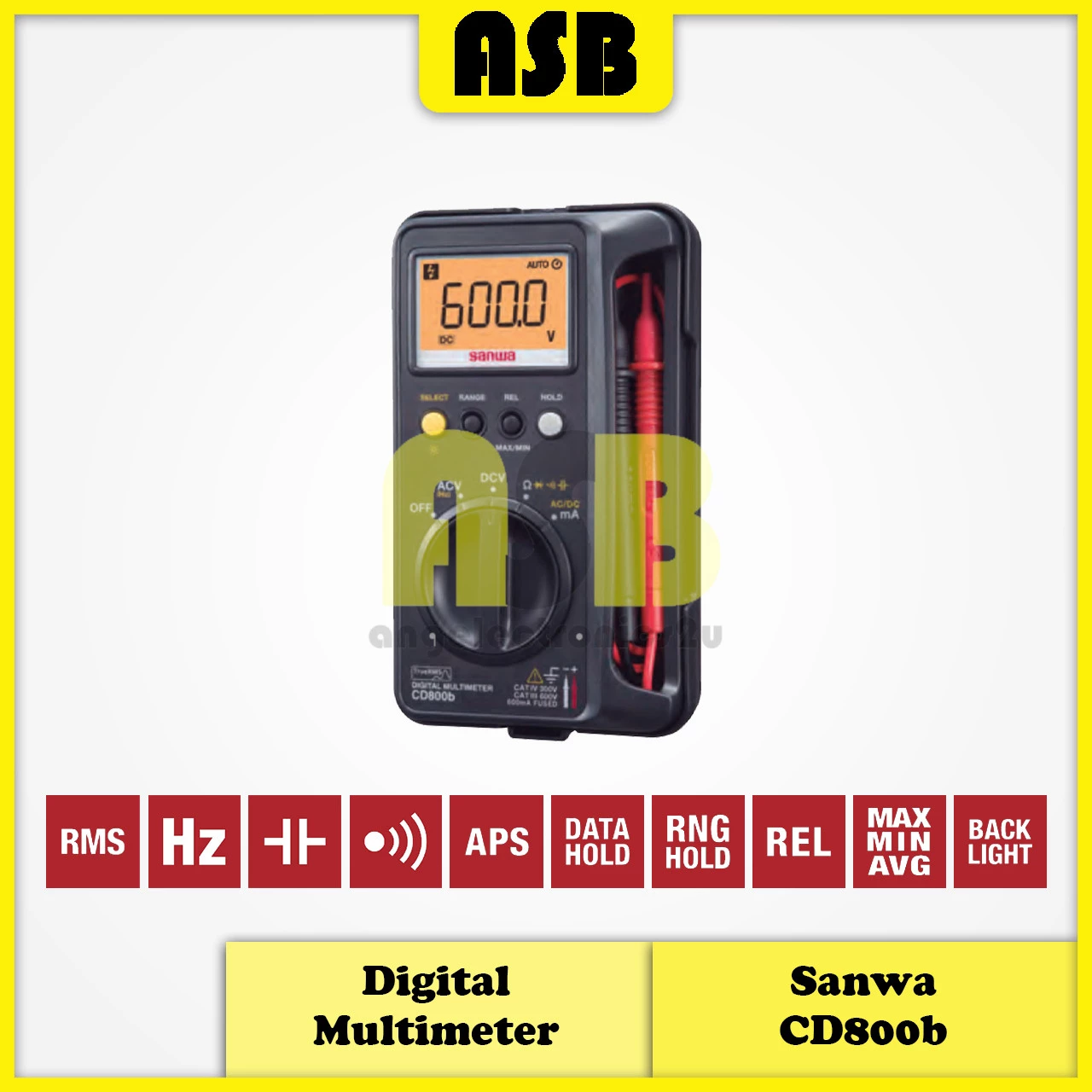 (1pc) Sanwa CD800B Digital Multimeter ( 362006020 )