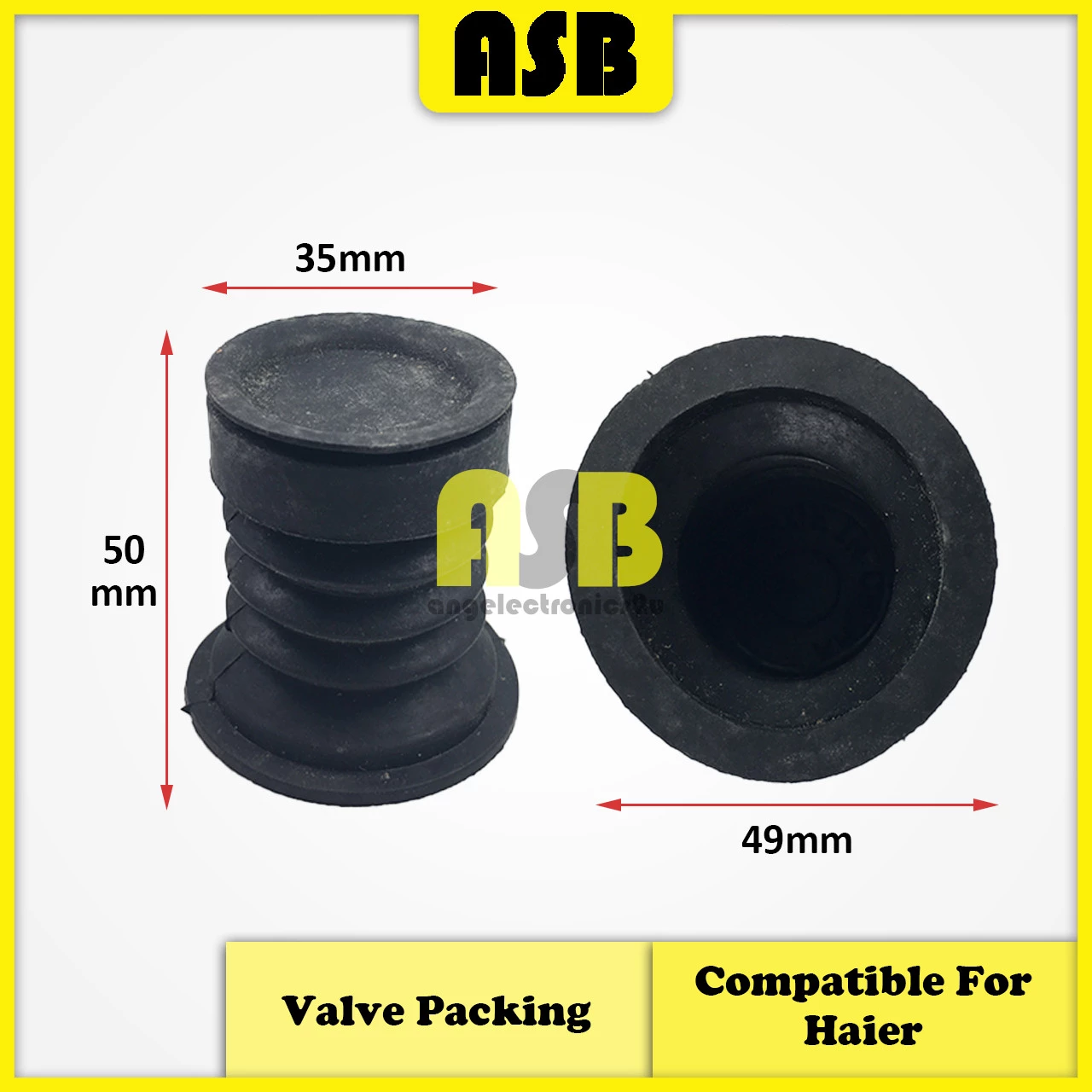 (1pc) ( Compatible : HAIER ) Washing Machine Valve Packing ( 661010045 )