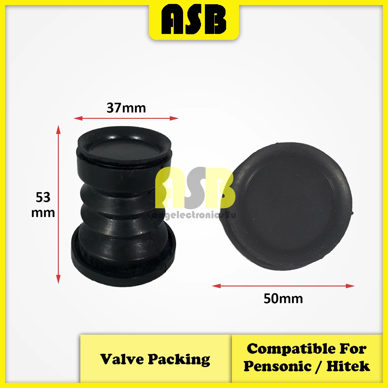 (1pc) ( Compatible : PENSONIC / HITEK ) Washing Machine Valve Packing ( 661010048 )