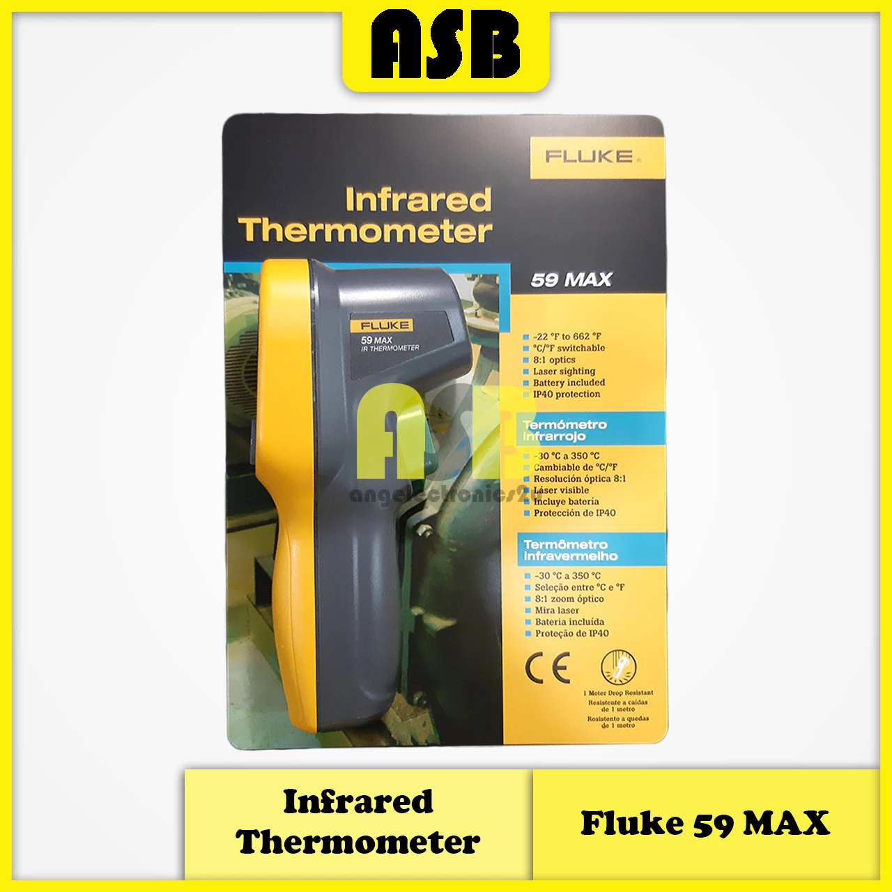 (1pc) Fluke 59 MAX Infrared Thermometer (362005038)