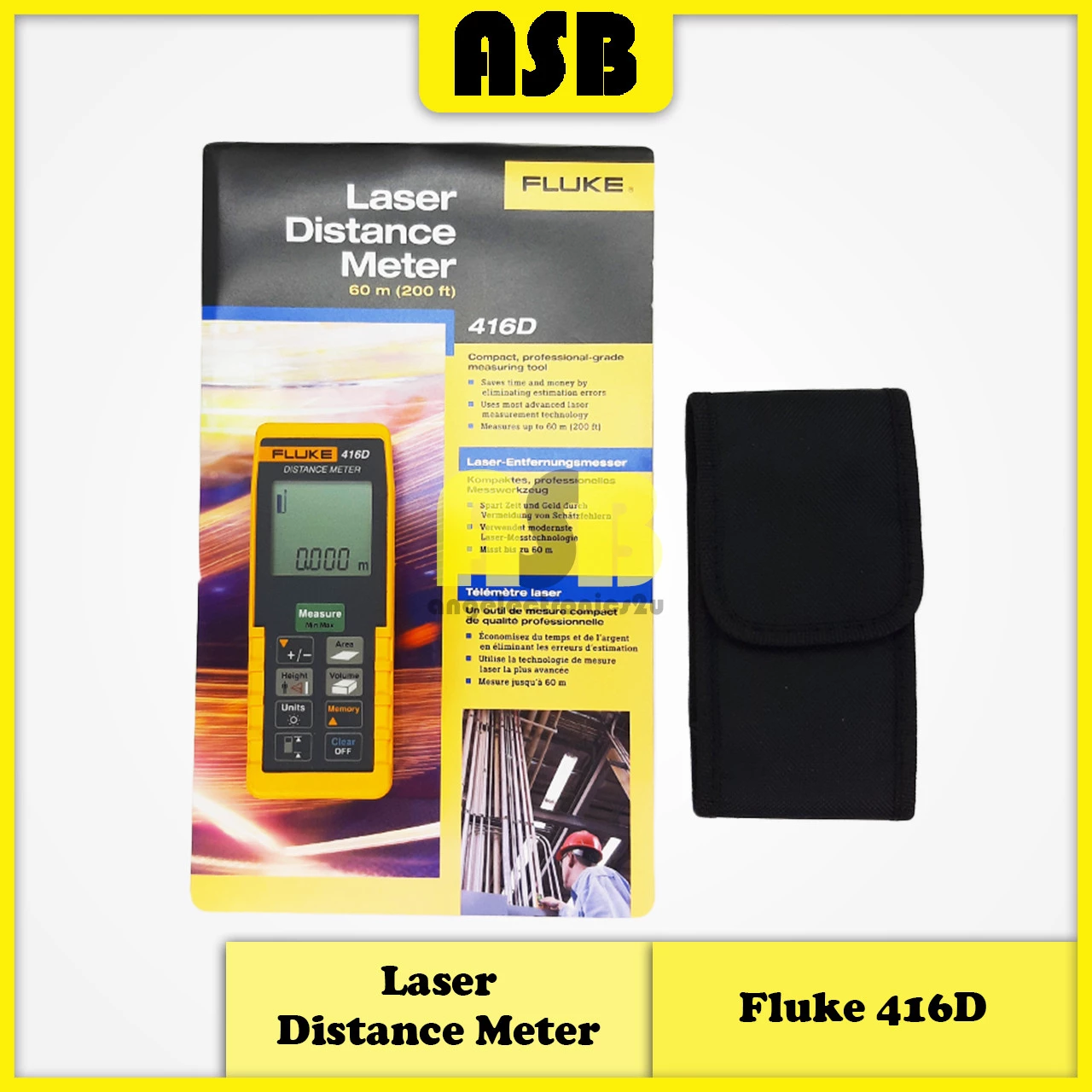 (1pc) Fluke 416D Laser Distance Meter (362005019)