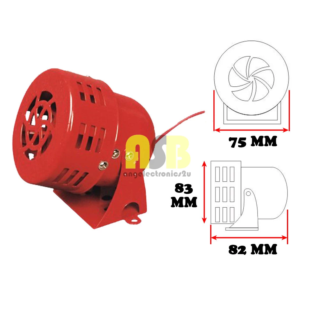 (1pc) Tosunlux Buzzer / Siren AC220V ( 548001005 )