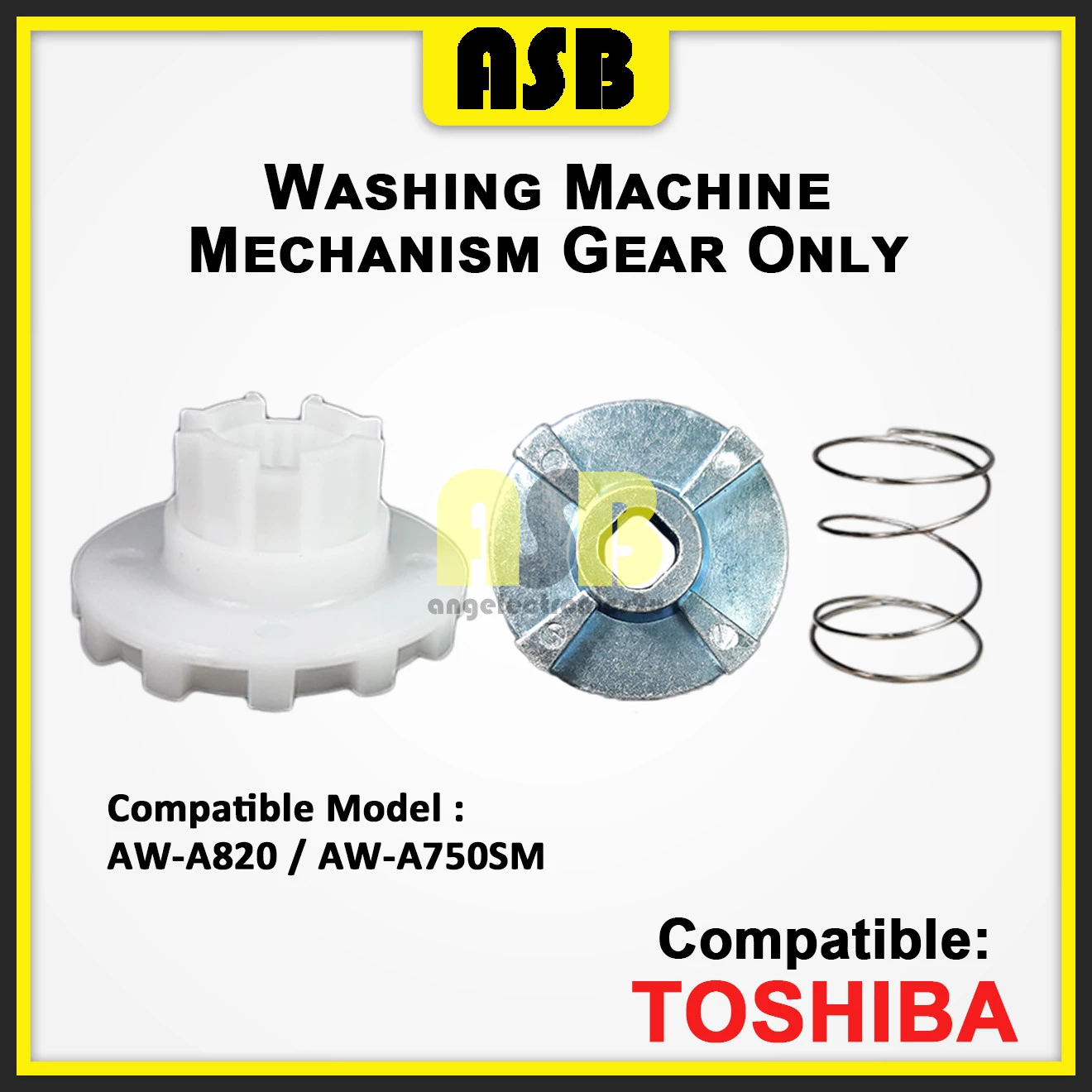 (1set) ( Compatible : Toshiba ) Washing Machine Mechanism Gear Only ( AW-820 ) ( 661021093 )